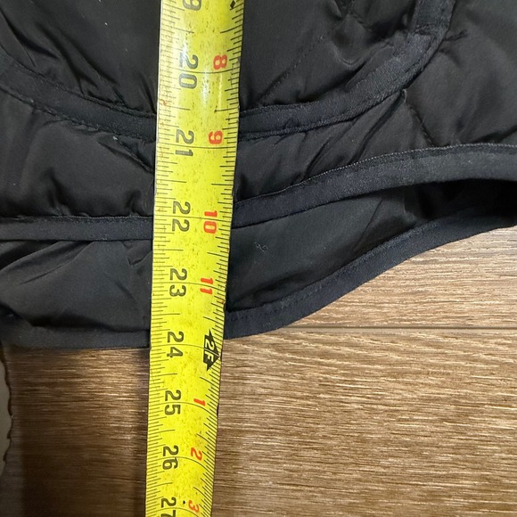 WOOLRICH Womens Quilted Down Vest Black Puffer Sleeveless Jacket Size S - Picture 5 of 11